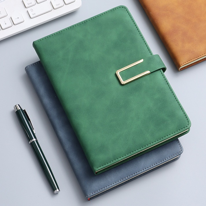 Business Notebook Gift Box USB Flash Drive Set